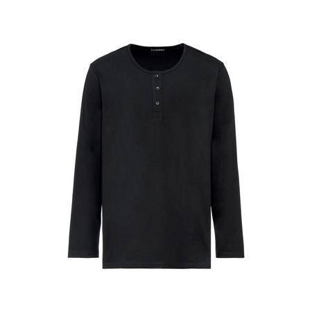 Heren shirt plus size 3XL (64/66), Zwart