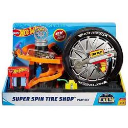 Hot Wheels City Super Spin Tire Shop speelset