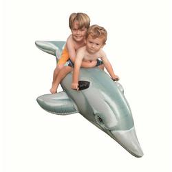 Intex opblaasbaar figuur dolfijn ride-on - 175 x 66 cm