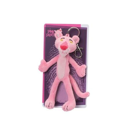 Jemini sleutelhanger Pink Panther pluche roze 13 cm