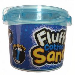 Jonotoys speelzand Fluffy Cotton junior 300 gram zand blauw