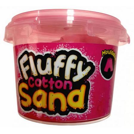 Jonotoys speelzand Fluffy Cotton junior 300 gram zand roze