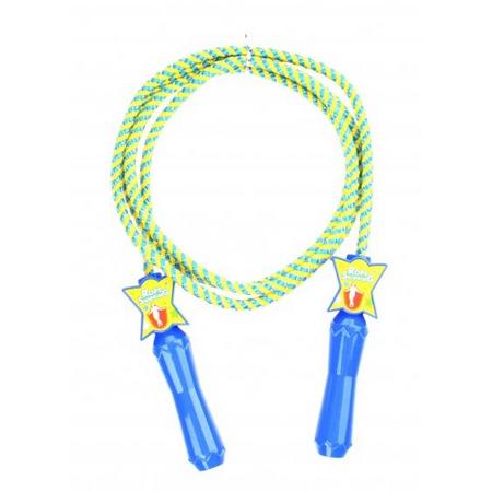 Jonotoys springtouw Rope Skipping 210 cm blauw