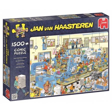 Jumbo Jan van Haasteren De Drukkerij legpuzzel 1500 stukjes