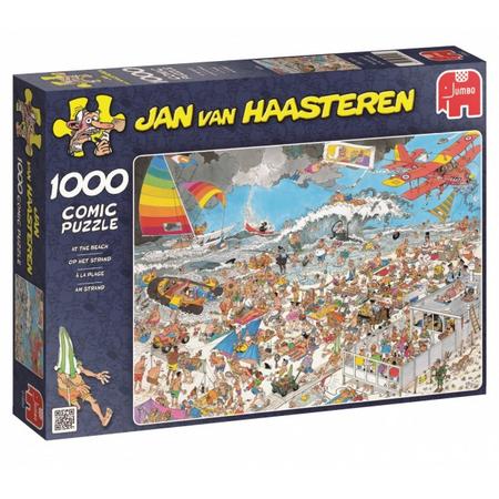 Jumbo Jan van Haasteren Op Het Strand legpuzzel 1000 stukjes