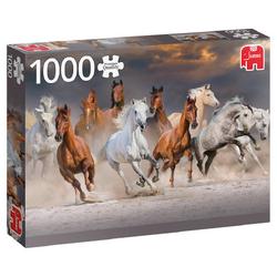 Jumbo puzzel paarden in de woestijn - 1000 stukjes