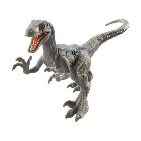 Jurassic World aanval Velociraptor - blauw