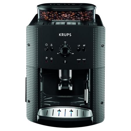 Krups volautomatische espressomachine Arabica EA810B - zwart