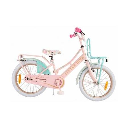 LD by Little Diva meisjes fiets - 16 inch - roze