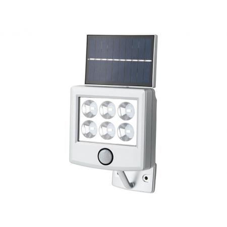 LED-solarschijnwerper Geïntegreerd zonnepaneel