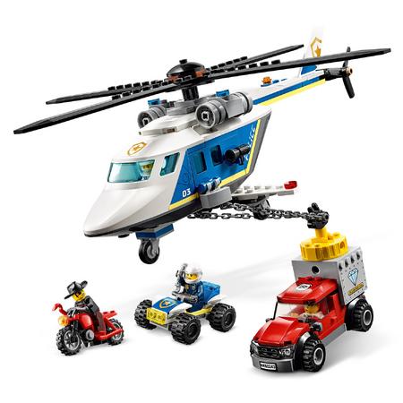 LEGO City 60243 Politiehelikopter achtervolging