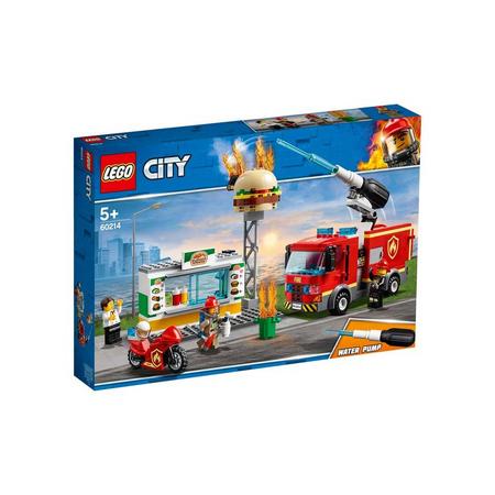 LEGO City Brand bij het hamburgerrestaurant 60214