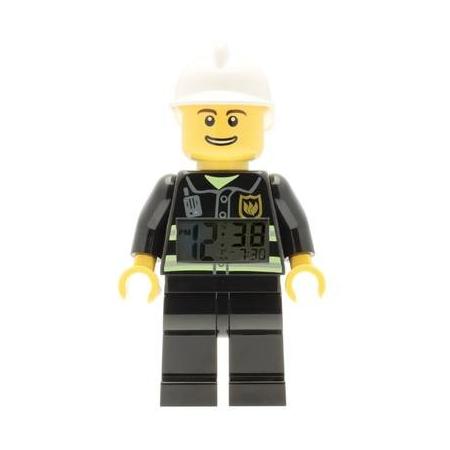 LEGO City brandweermanminifiguur wekker