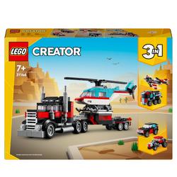 LEGO Creator 31146 Truck met helikopter