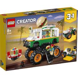LEGO Creator hamburger monstertruck 31104