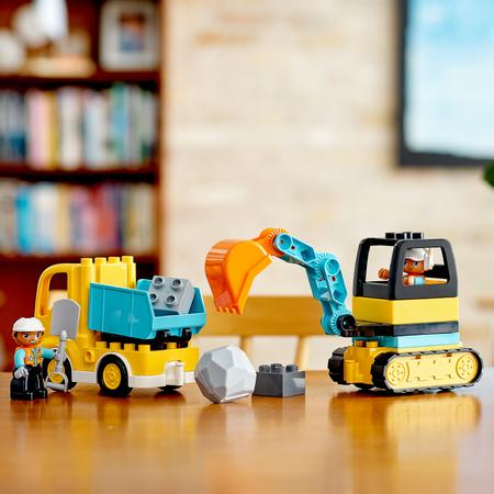 LEGO LEGO DUPLO 10931 Truck & Graafmachine met rupsbanden
