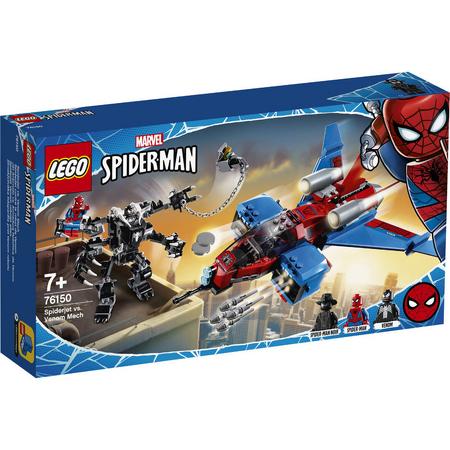 LEGO Marvel Super Heroes Spiderjet vs Venom Mecha 76150