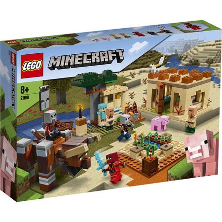 LEGO Minecraft de Illager overval 21160