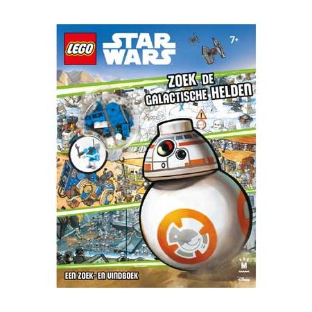 LEGO Star Wars zoek- en vindboek Zoek de galactische helden