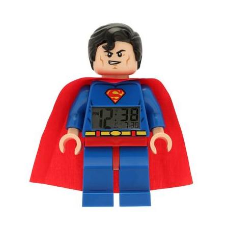 LEGO Super Heroes Superman minifiguur wekker