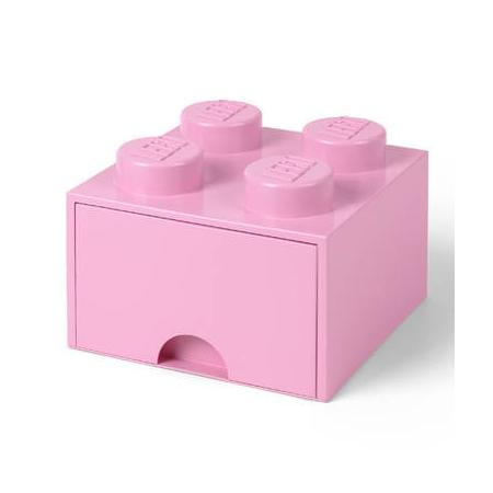 LEGO opberglade Brick 4 - Light Purple