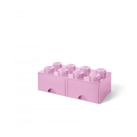 LEGO opberglade Brick 8 - Light Purple