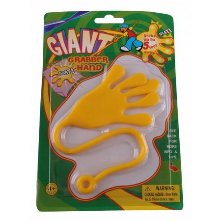 LG Imports plakhand Giant 10 cm geel