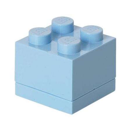 Lego 4011 mini brick box 2x2 lichtblauw