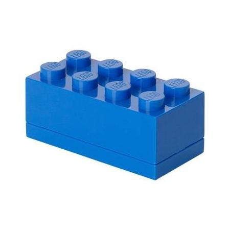 Lego 4012 mini brick box 2x4 blauw