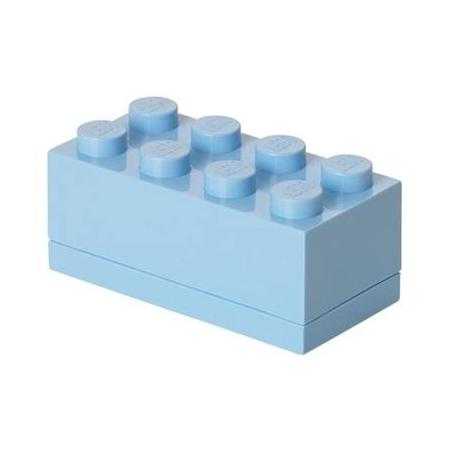Lego 4012 mini brick box 2x4 lichtblauw