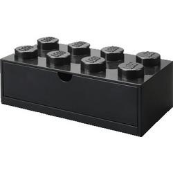 Lego Brick 8 opberglade zwart