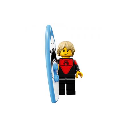 Lego minifiguren serie 17 - nr 1 Surfer