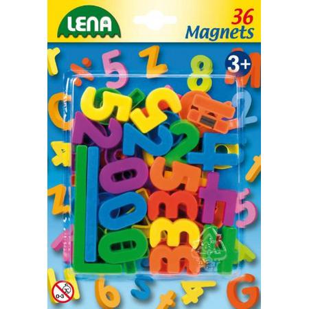 Lena magneet getallen en tekens junior 36-delig