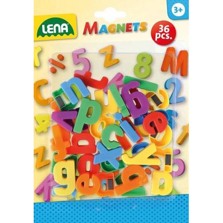 Lena magneet kleine letters junior 36-delig