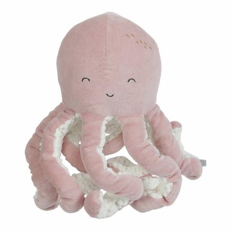 Little Dutch octopus knuffel - roze