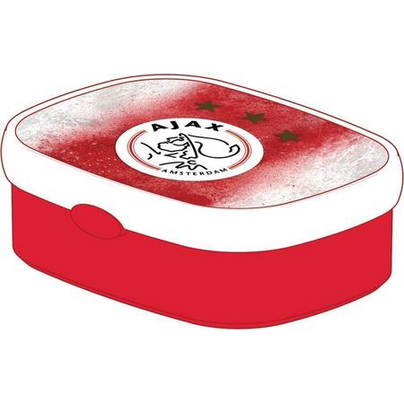 Lunchbox ajax rood-wit