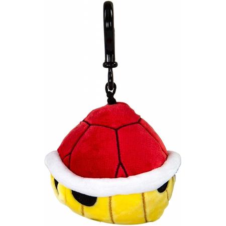 Mario Kart Pluche - Mocchi Mocchi Clip on Red Shell