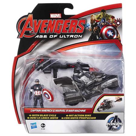 Marvel Avengers Captain America en War Machine actiefiguren