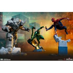 Marvel Spider-Man game 1:12 Scale Statue Set - Spider-Man with Rhino and Scorpion