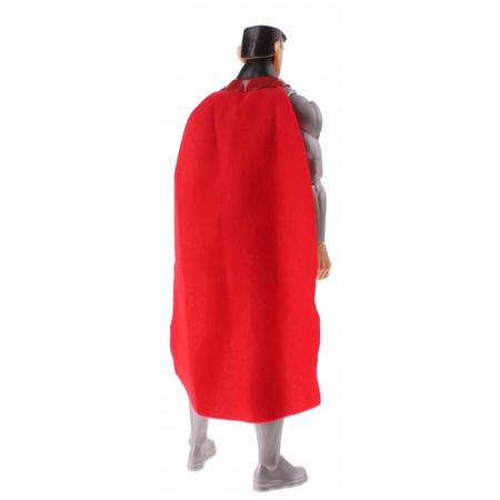 Mattel speelfiguur Superman 30 cm grijs