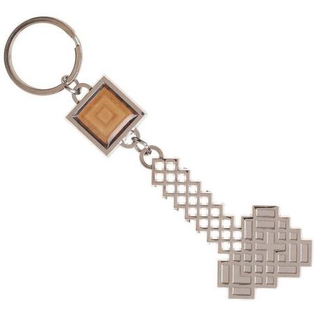 Minecraft - Block & Axe Keychain