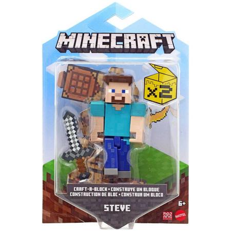 Minecraft Craft-a-Block Figure - Steve