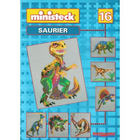 Ministeck voorbeeldenboek 16 - Dino\s