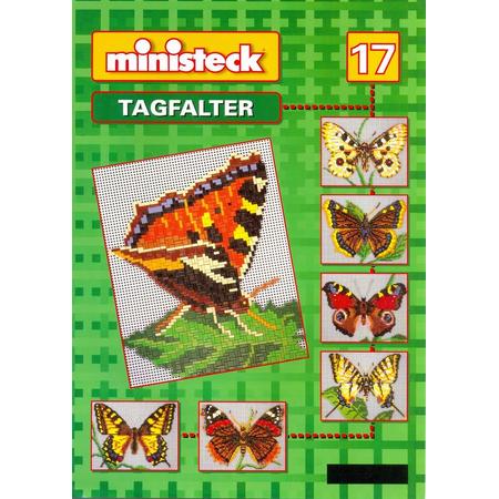 Ministeck voorbeeldenboek 17 - Vlinders