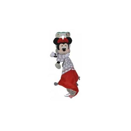 Minnie mouse knuffeldoekje rood
