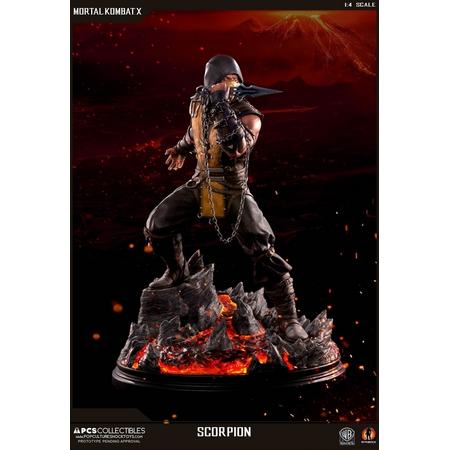 Mortal Kombat X: Regular Scorpion 1:4 Scale Statue