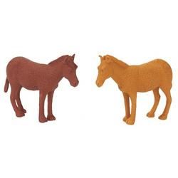 Moses gummenset Paarden in Stal 7 cm rood/bruin