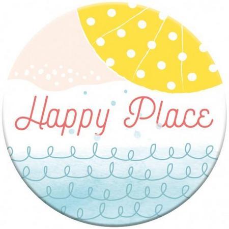 Moses magneet Happy Place 5.5 cm rond