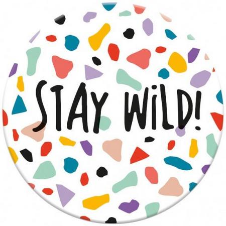 Moses magneet Stay Wild 5.5 cm rond