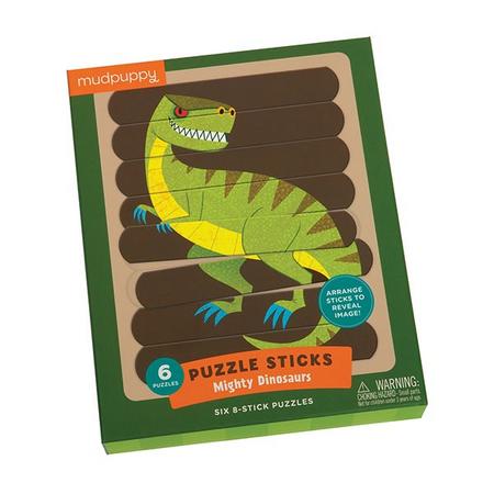 Mudpuppy Puzzel Sticks Dinosaurus
